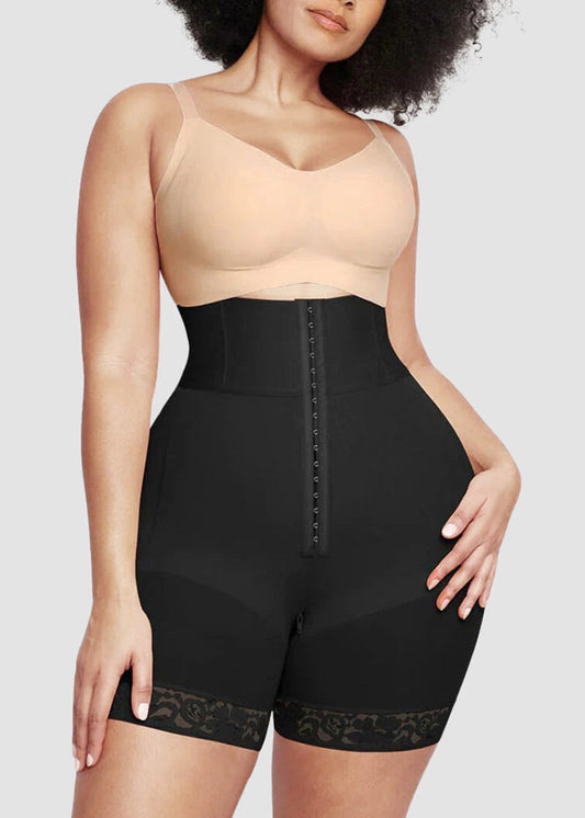Boned Sculpt High Waist Shaper Shorts