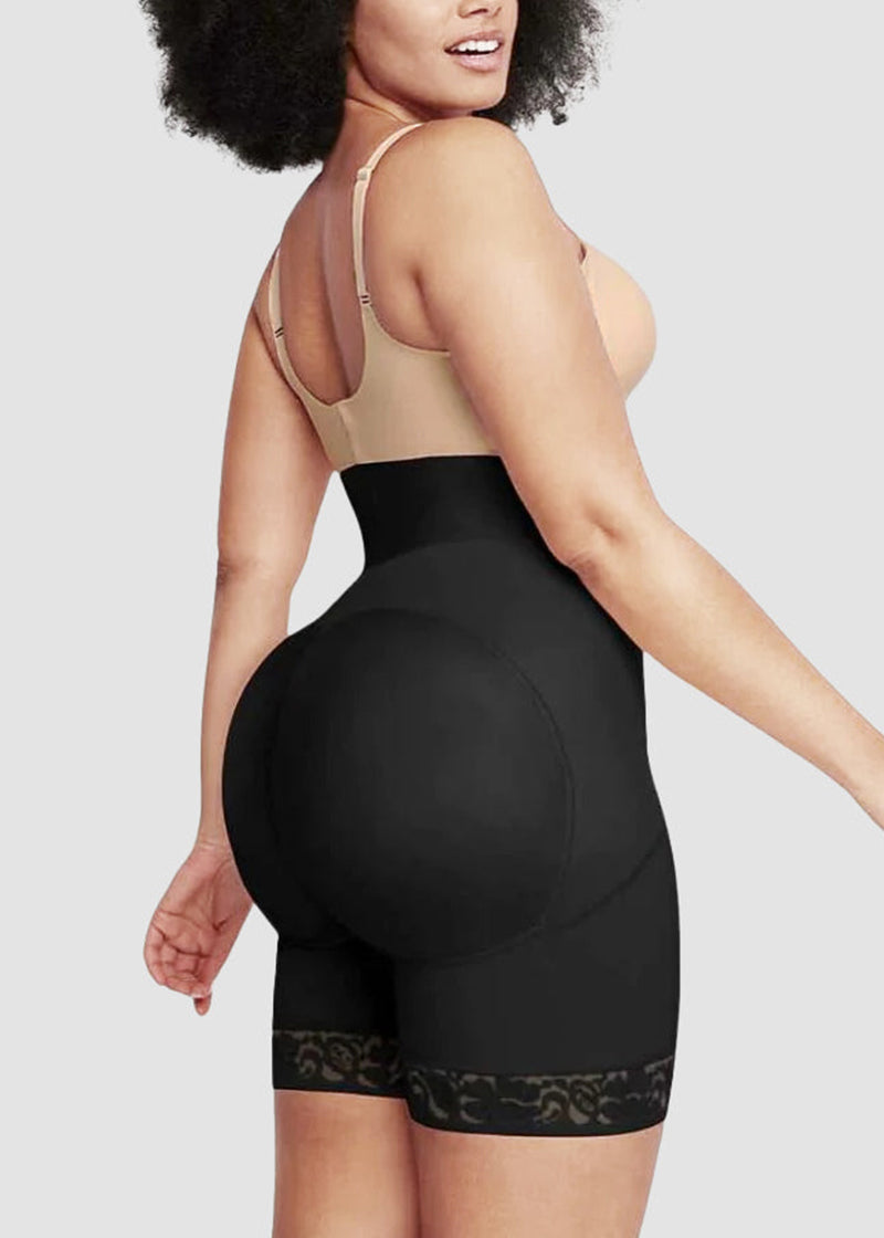 Boned Sculpt High Waist Shaper Shorts