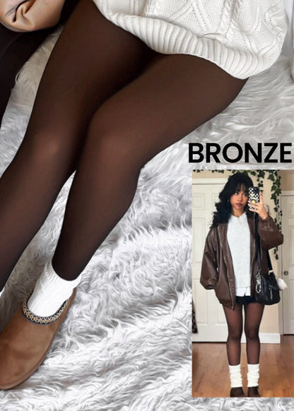 Translucent Fleece Lined Tights