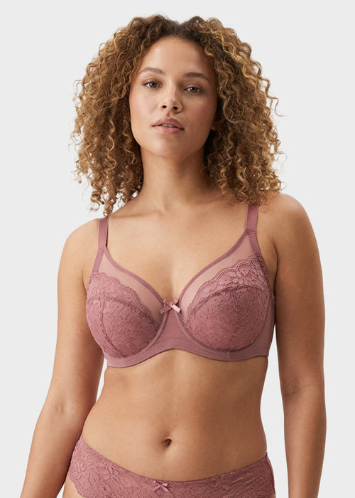 Breathable Lace Underwire Full Coverage Bra