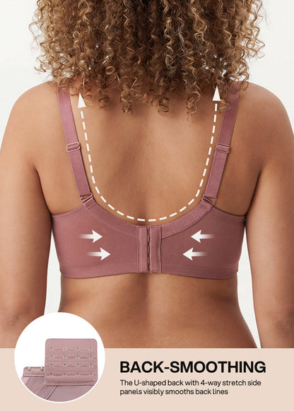 Breathable Lace Underwire Full Coverage Bra