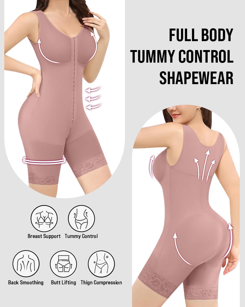 Tummy Control Extra Plus Size Shapewear Bodysuit