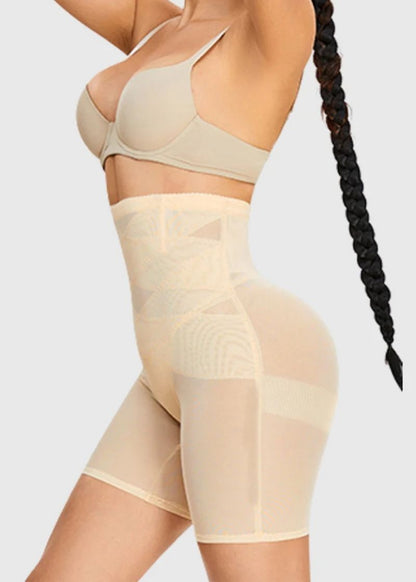 Mesh High Waist Shapewear Shorts