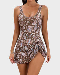Brown Floral